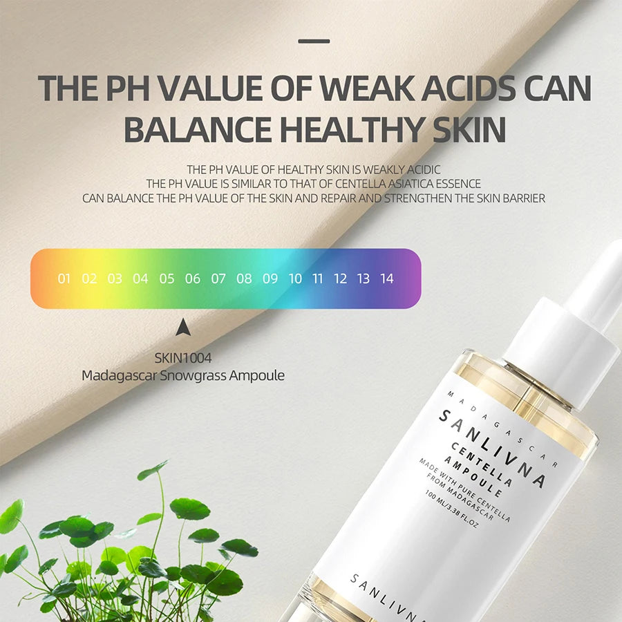 Madagascar Centella Asiatica Ampoule | SANLIWANDA × ALYAR Soothing Hydration Serum 100 ml