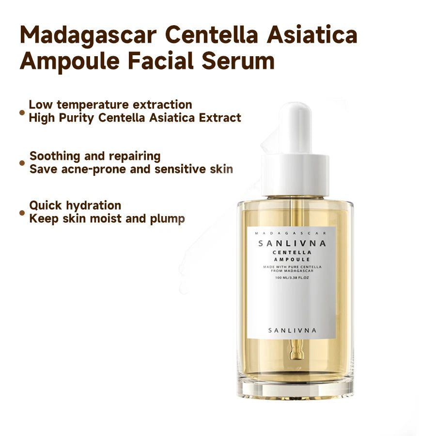 Madagascar Centella Asiatica Ampoule | SANLIWANDA × ALYAR Soothing Hydration Serum 100 ml