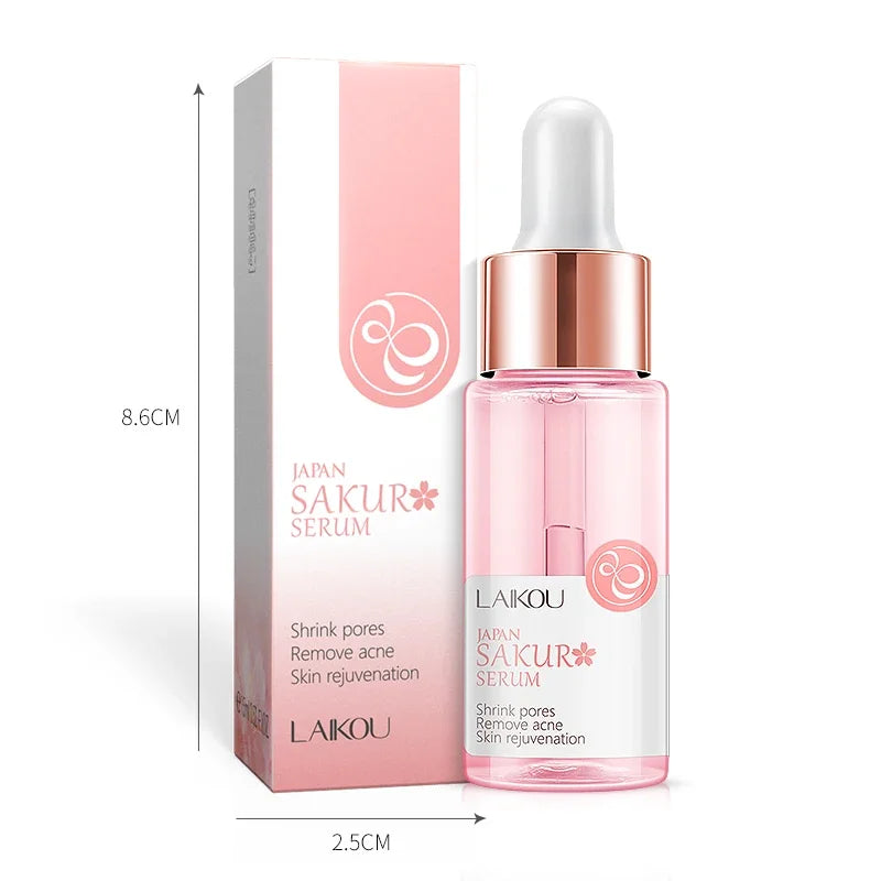 Sakura Revive Anti-Aging Face Serum | LAIKOU × ALYAR Japanese Essence 17 ml / 30 ml