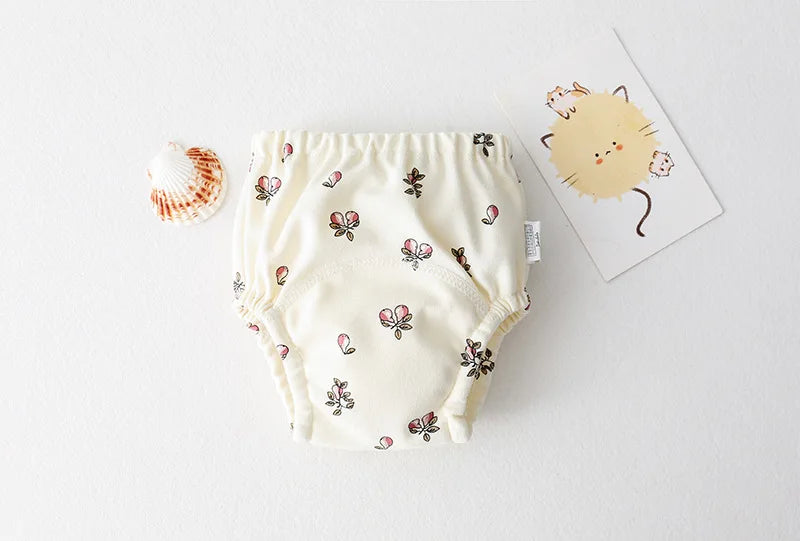 OIMG x ALYAR Cotton Baby Training Pants – Waterproof Washable Diaper Underwear for Toddlers (1–3Y, Unisex)