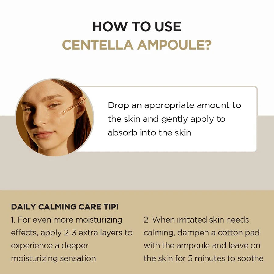 Madagascar Centella Asiatica Ampoule | SANLIWANDA × ALYAR Soothing Hydration Serum 100 ml