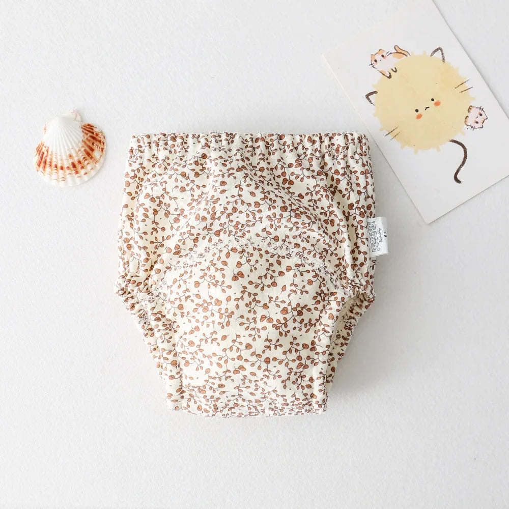 OIMG x ALYAR Cotton Baby Training Pants – Waterproof Washable Diaper Underwear for Toddlers (1–3Y, Unisex)