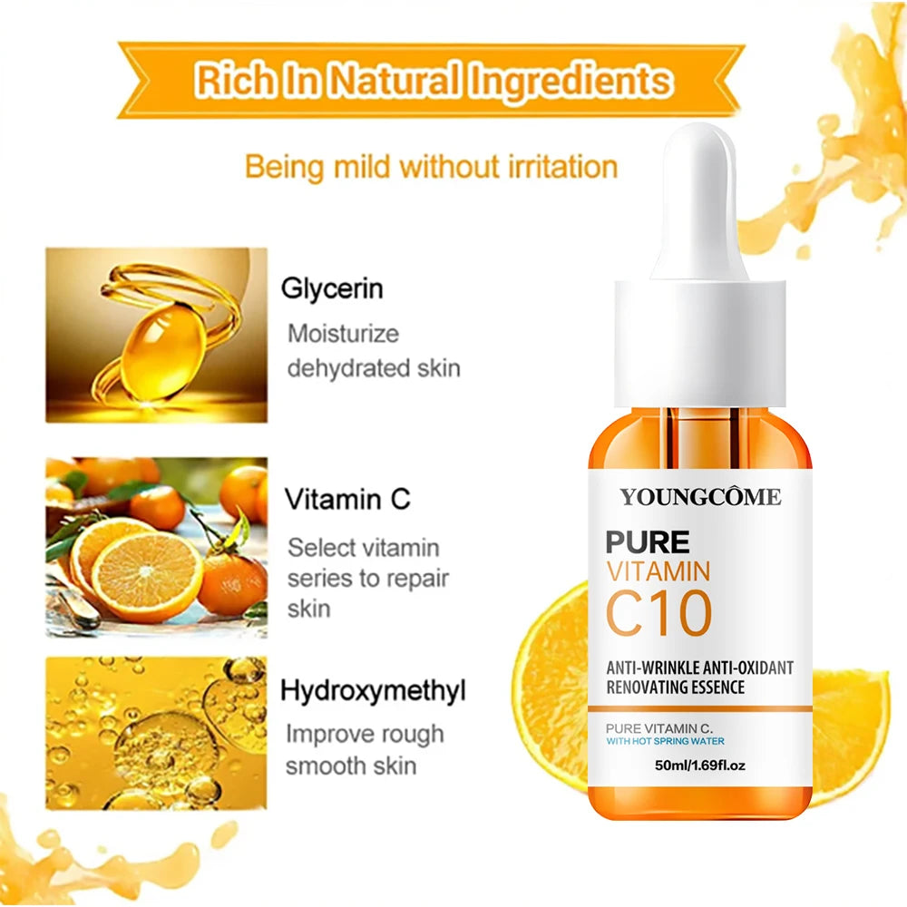 Vitamin C Facial Essence with Hyaluronic Acid | YOUNGCOME × ALYAR Brightening & Moisturizing Serum